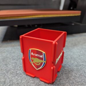 Arsenal Football Team PVC Square Pen Holder