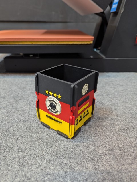 Germany Football Team PVC Square Pen Holder - Image 2