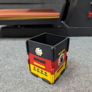 Germany Football Team PVC Square Pen Holder