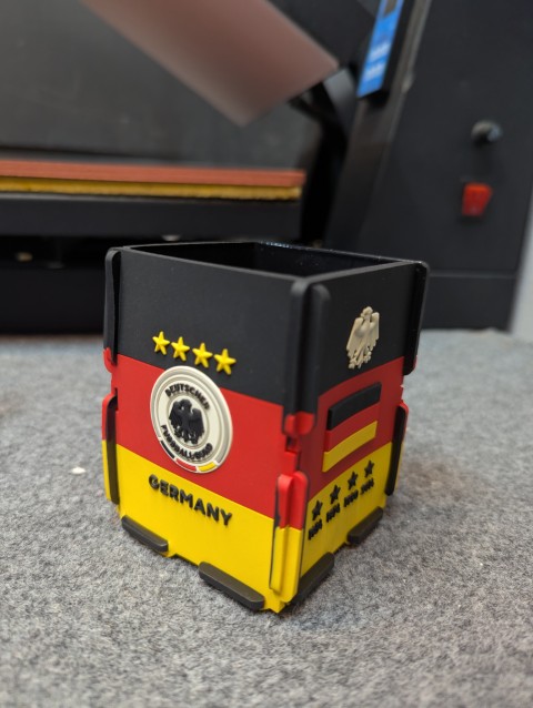 Germany Football Team PVC Square Pen Holder - Image 5